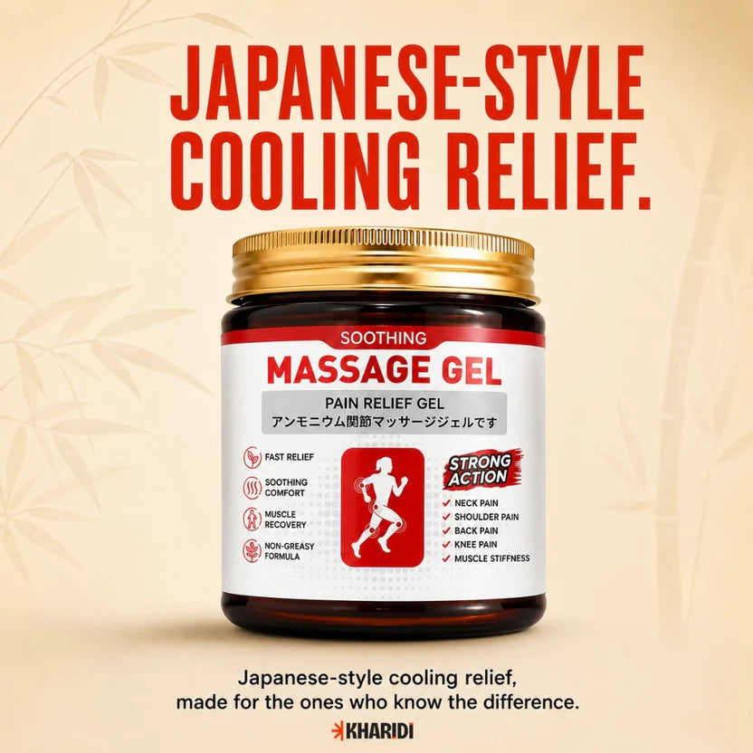 Japanese Soothing Massage Gel For Instant Pain Relief (Buy 1 Get 1 Free)