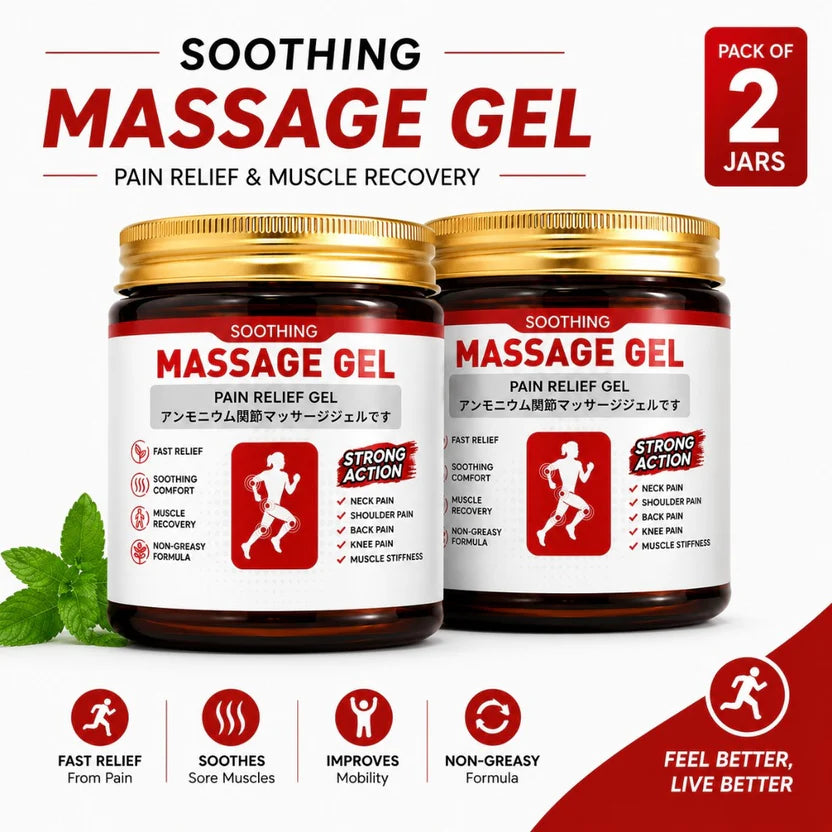 Japanese Soothing Massage Gel For Instant Pain Relief (Buy 1 Get 1 Free)