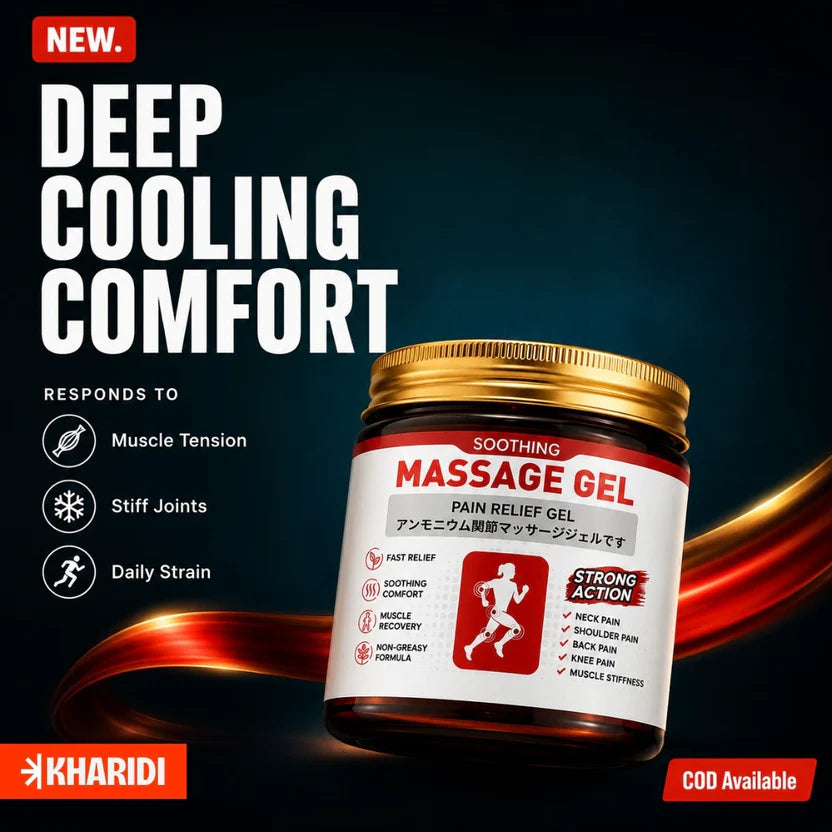 Japanese Soothing Massage Gel For Instant Pain Relief (Buy 1 Get 1 Free)