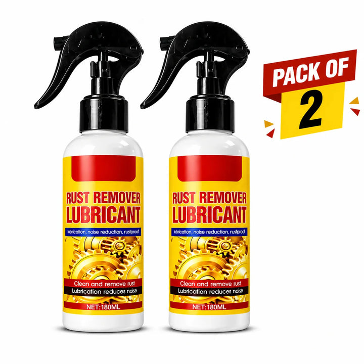 Rust Remover Spray for Car & Bike (Pack of 2)| Multi-Purpose Rust Cleaner Spray for Metal Surfaces | Instant Rust-Off & Protect Formula