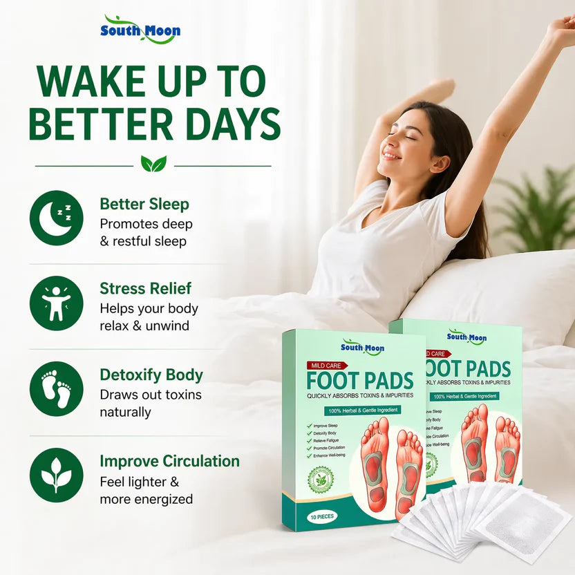 (20 Patches) Detox Foot Patches Natural Detox Foot Pads – Overnight Cleansing Foot Patches for Relaxing Foot Care