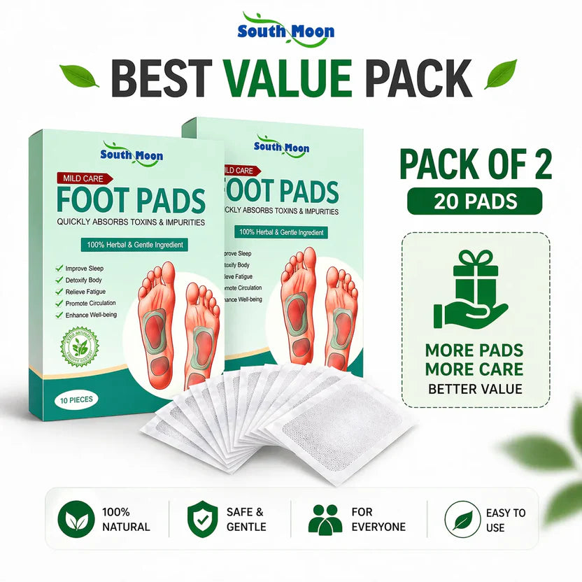 (20 Patches) Detox Foot Patches Natural Detox Foot Pads – Overnight Cleansing Foot Patches for Relaxing Foot Care